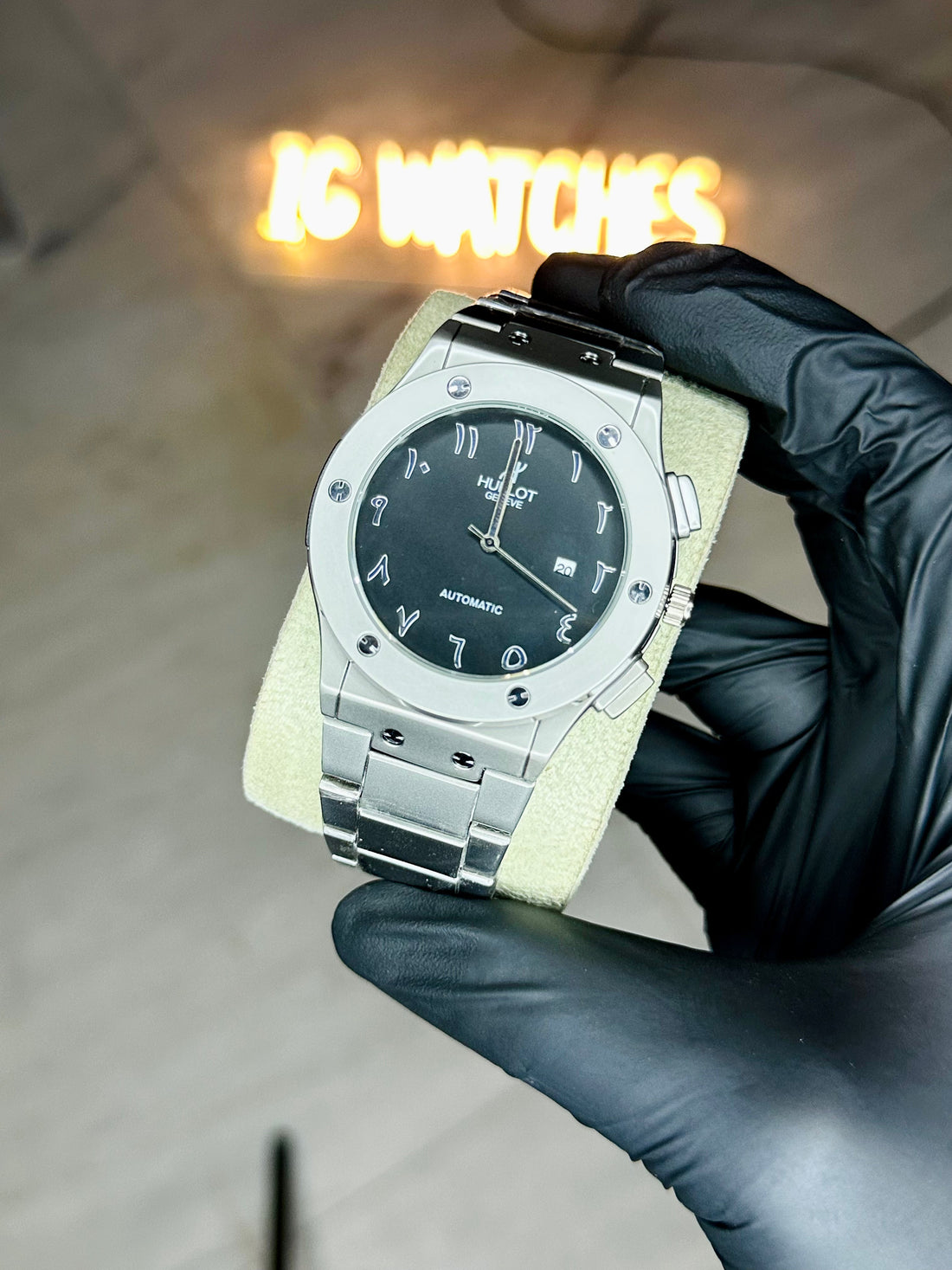 Luxury Arabic| Silver Black