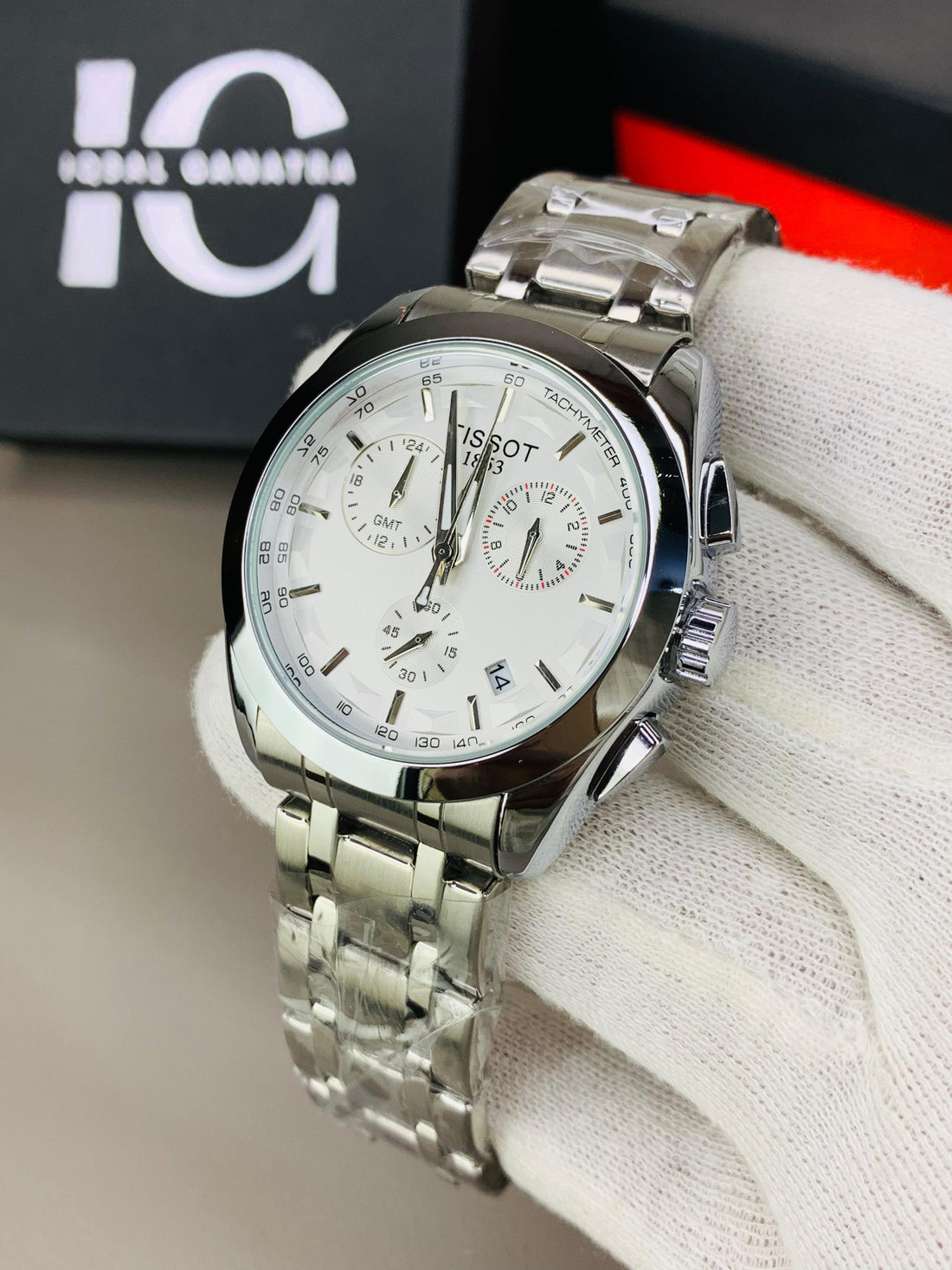 Demanding Chrono |Full Silver